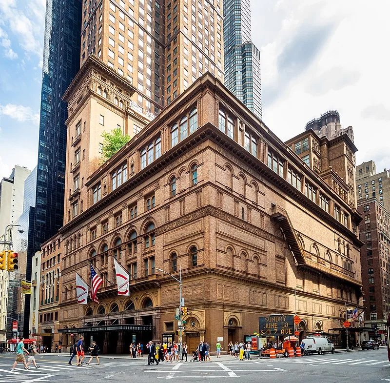 Carnegie Hall in New York City, NY