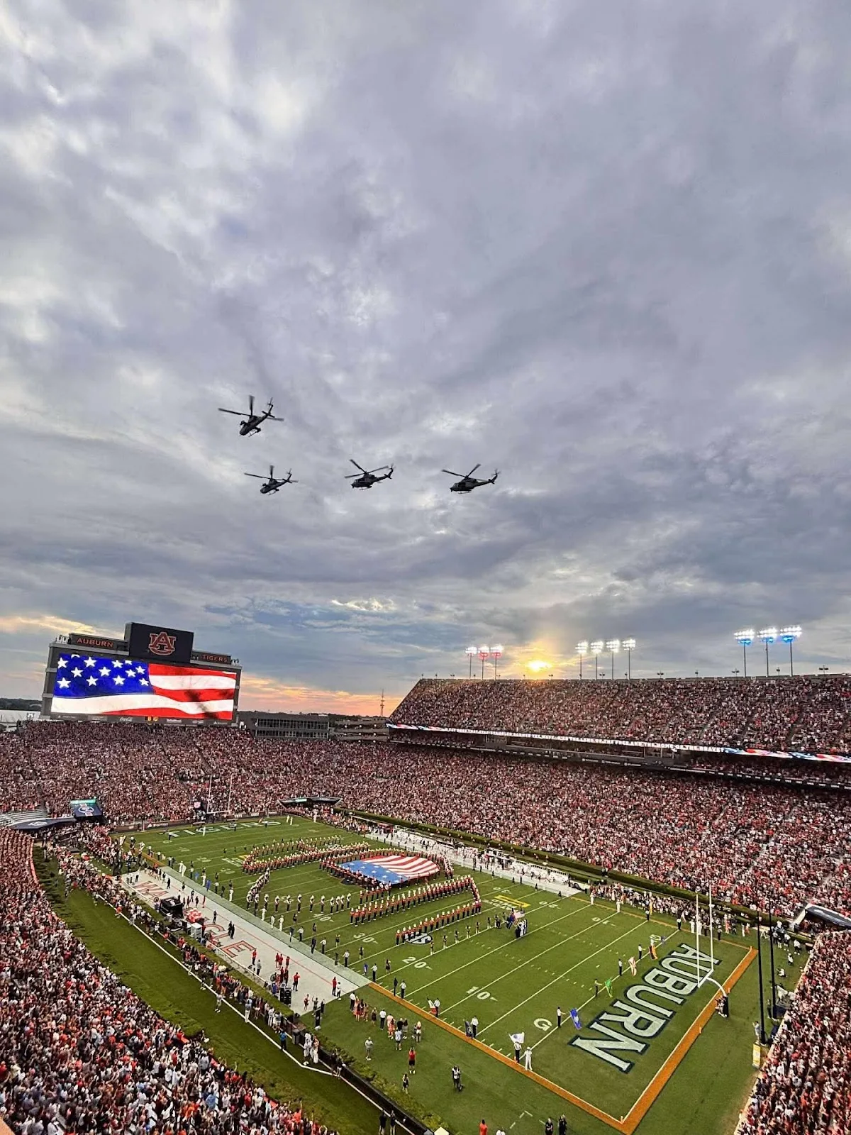 Jordan-Hare Stadium in Auburn, AL