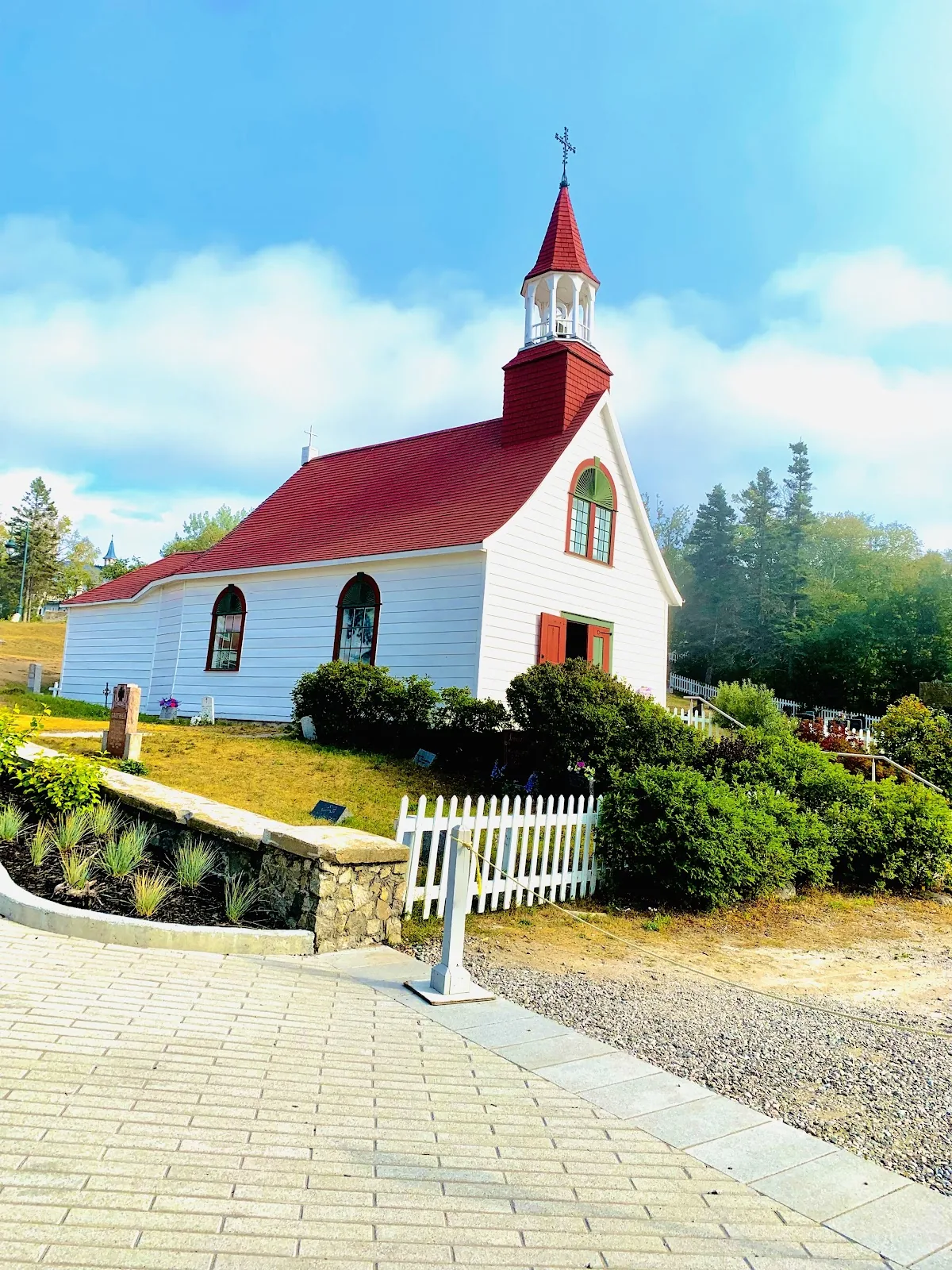 Chapelle protestante in Tadoussac, QC