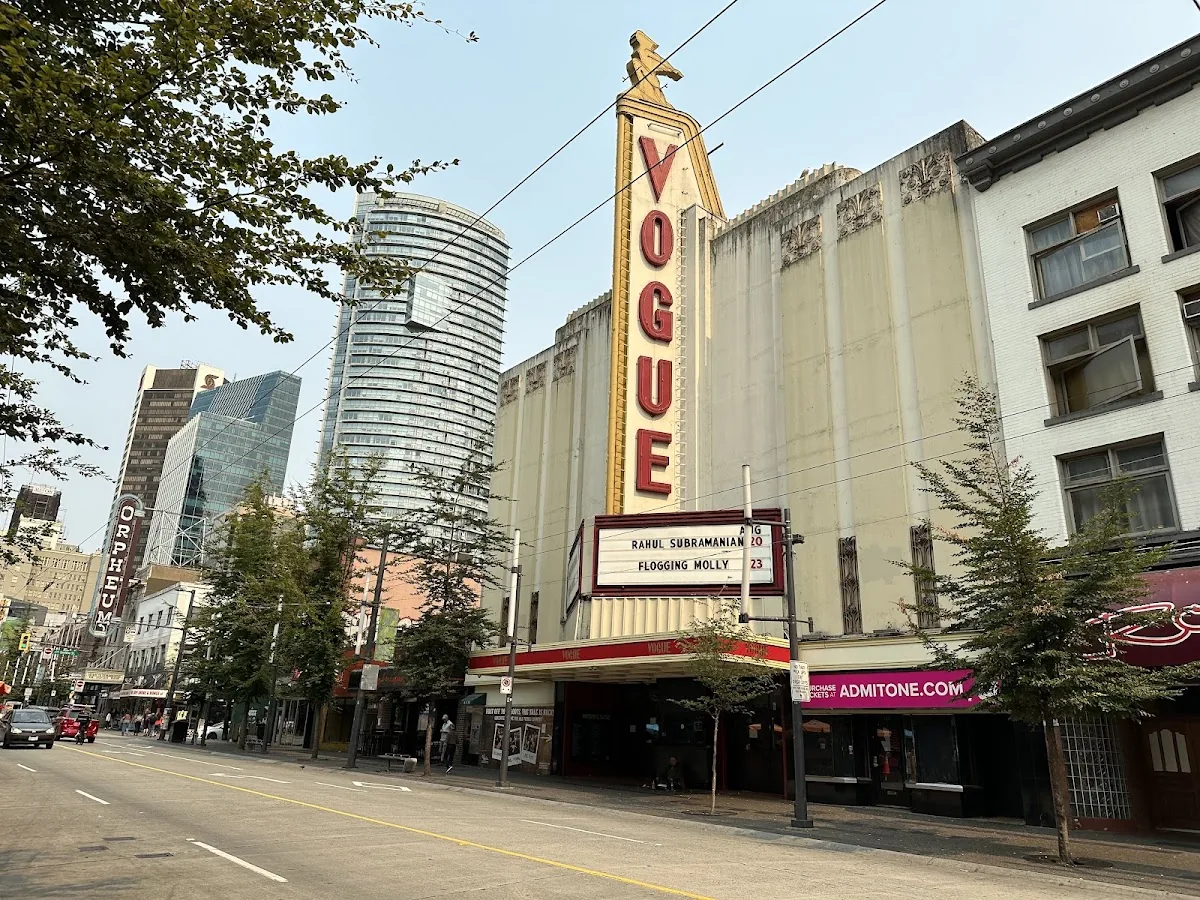 Vogue Theatre in Vancouver, BC