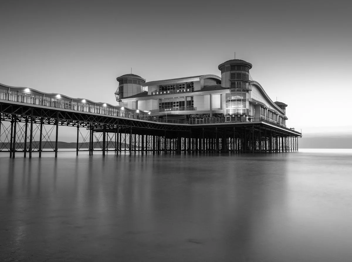 Grand Pier in Weston-Super-Mare, SWE