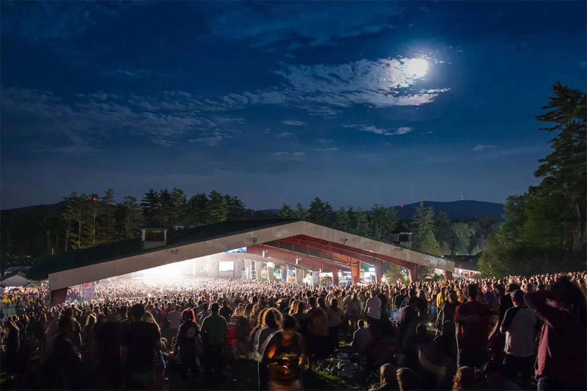 Bank of NH Pavilion in Gilford, NH